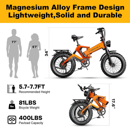 Smart Foldable E-Bike